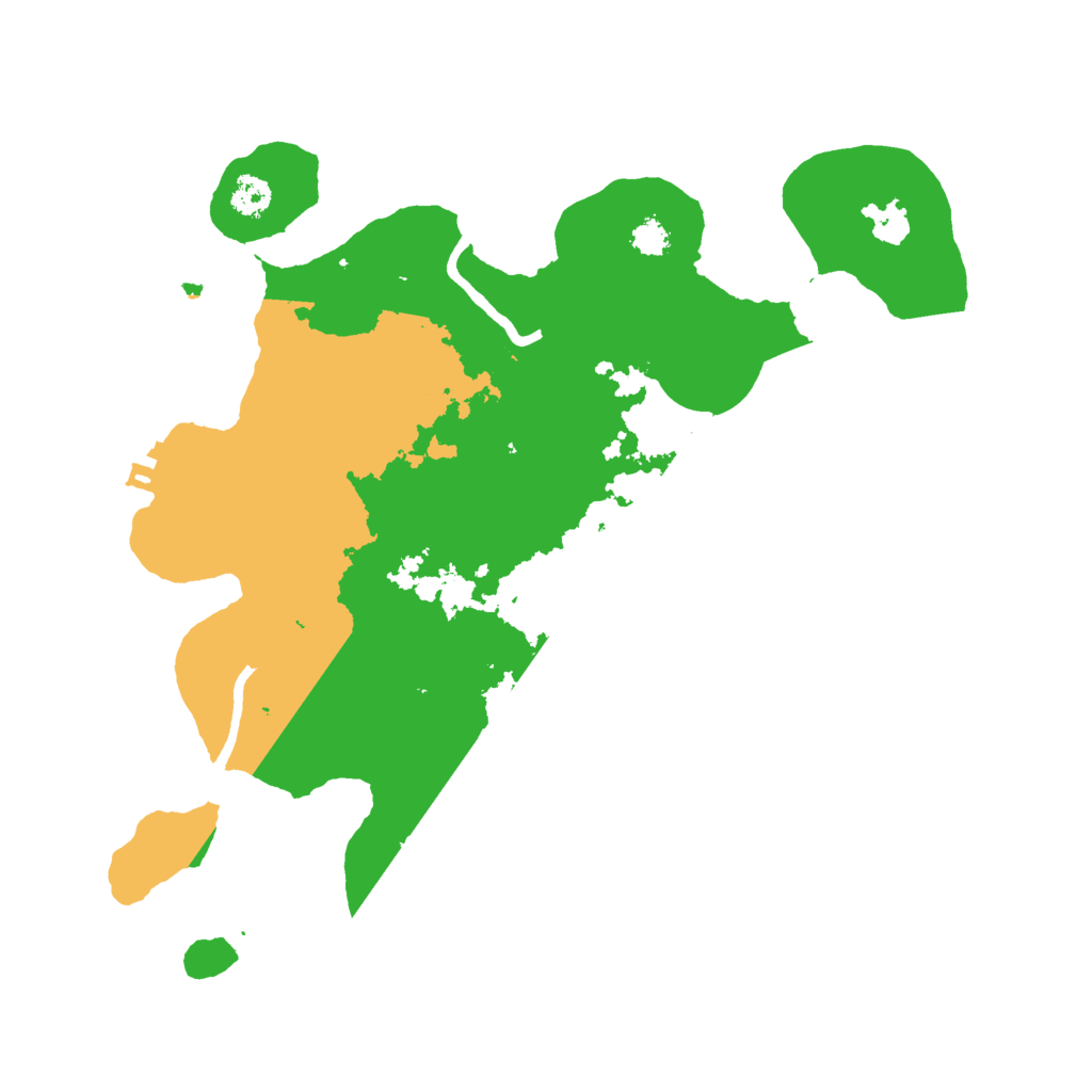 Biome Rust Map: Procedural Map, Size: 2800, Seed: 211