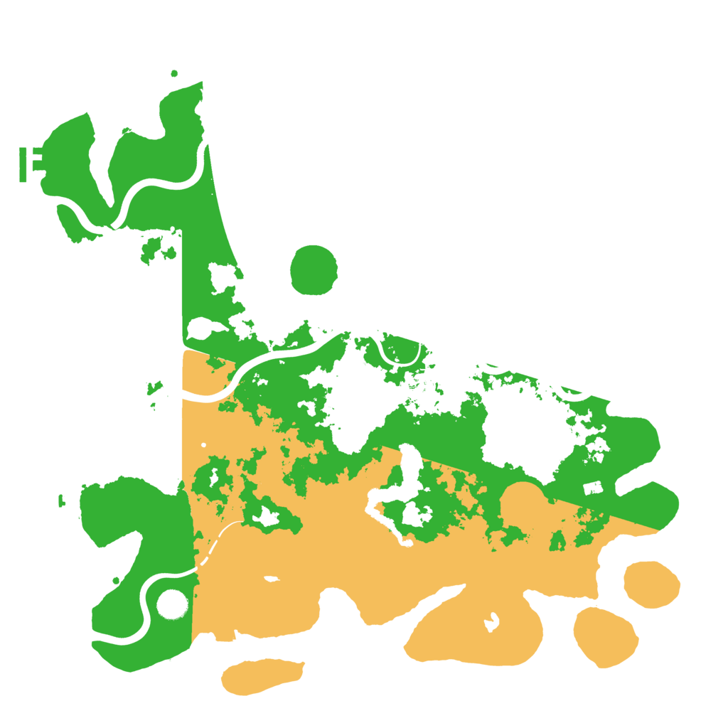 Biome Rust Map: Procedural Map, Size: 4250, Seed: 645611891