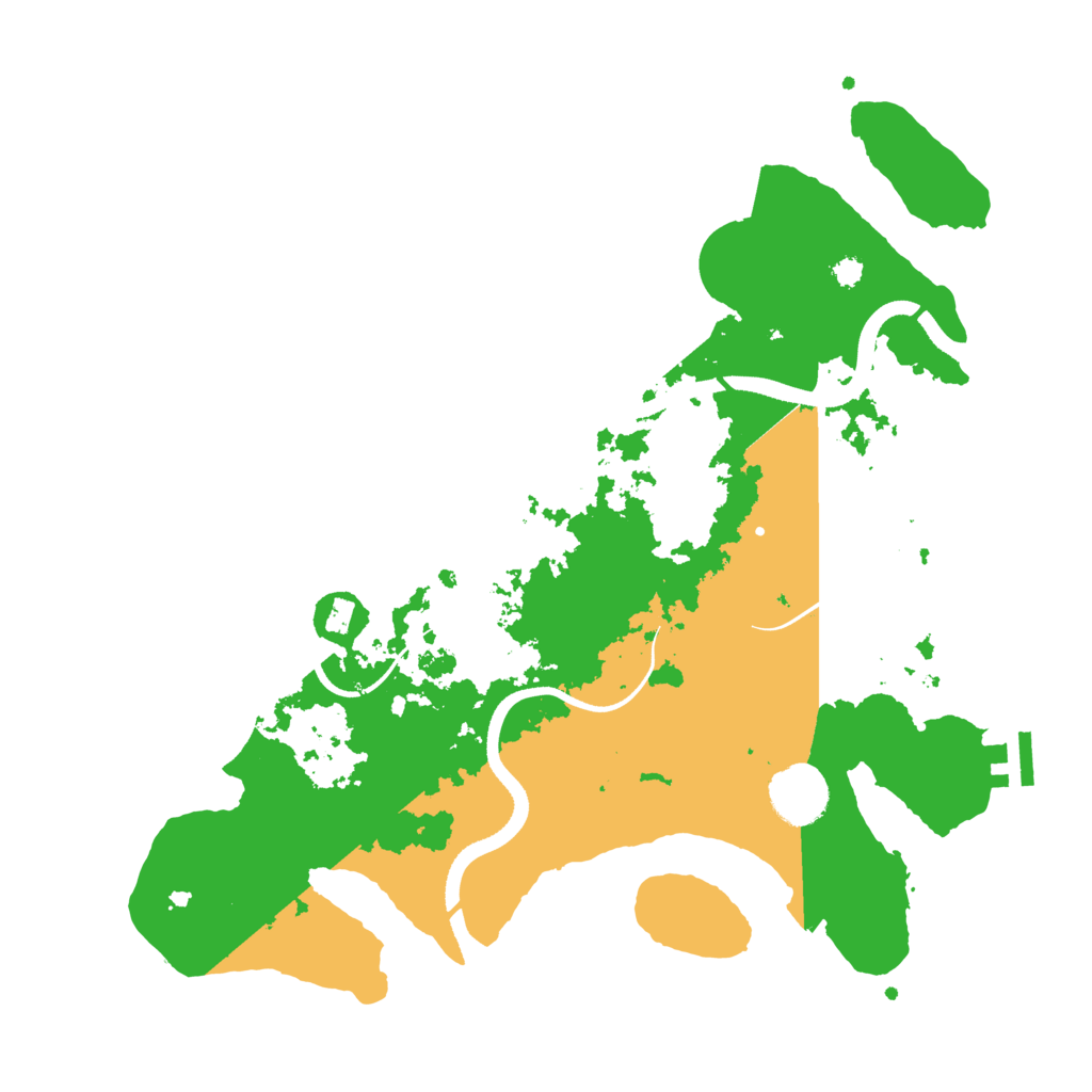 Biome Rust Map: Procedural Map, Size: 3400, Seed: 1823750733
