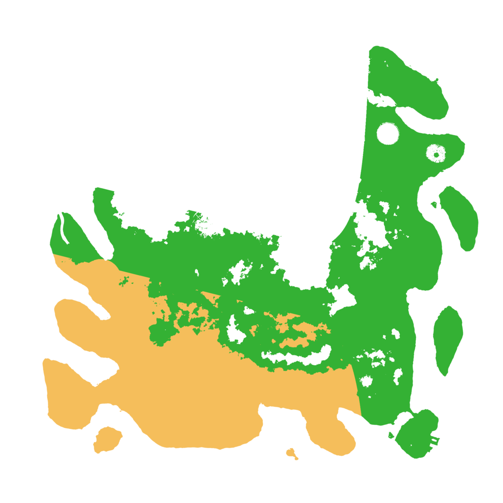 Biome Rust Map: Procedural Map, Size: 4000, Seed: 1436651380