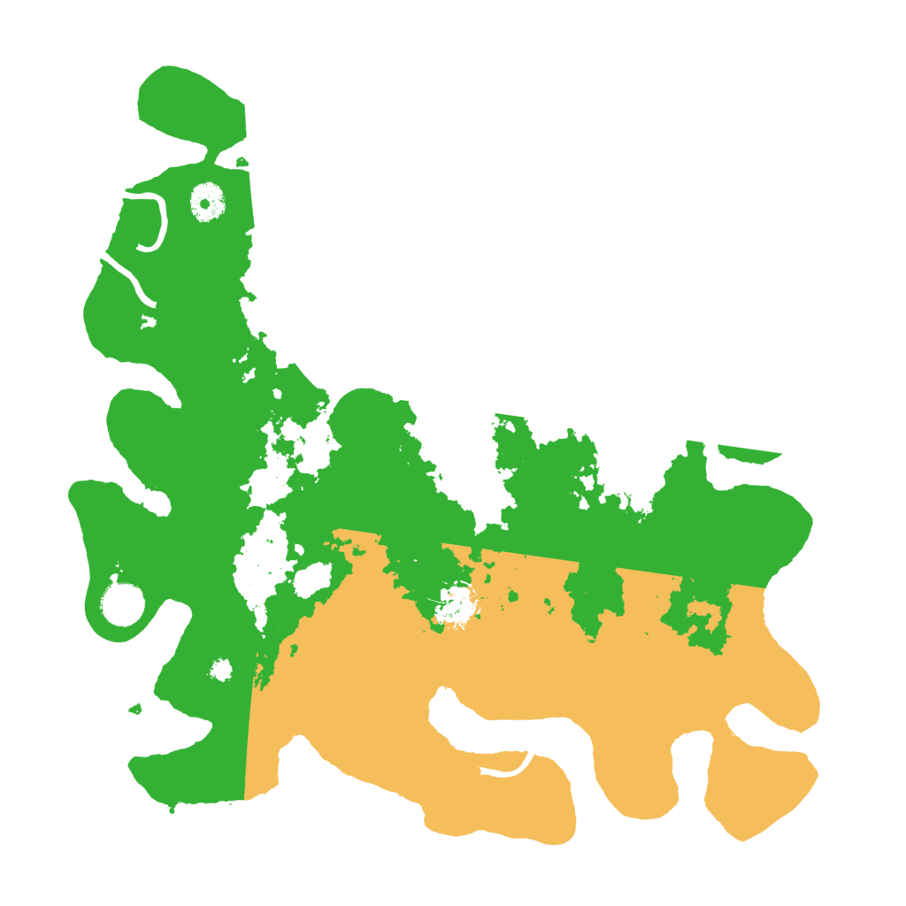 Biome Rust Map: Procedural Map, Size: 3700, Seed: 329841131