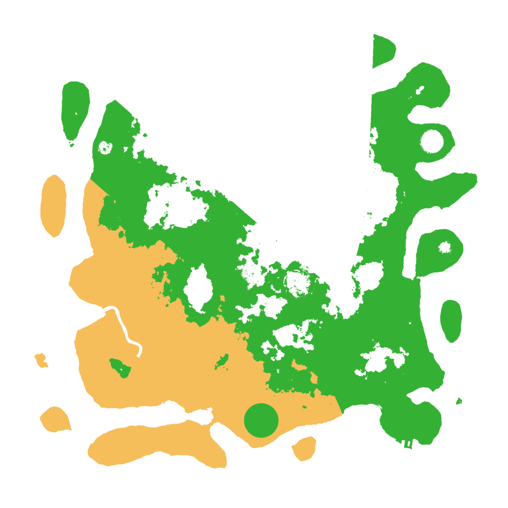 Biome Rust Map: Procedural Map, Size: 3900, Seed: 82245043