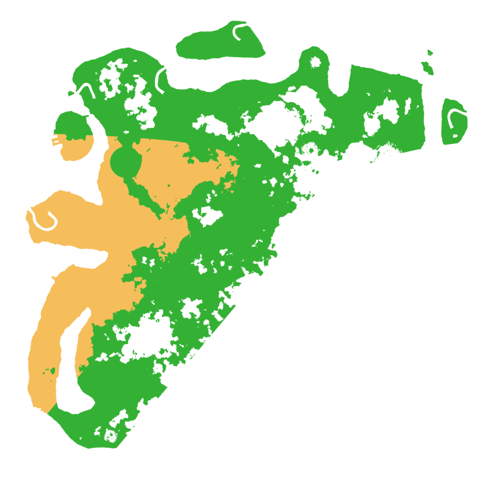 Biome Rust Map: Procedural Map, Size: 4250, Seed: 11590811