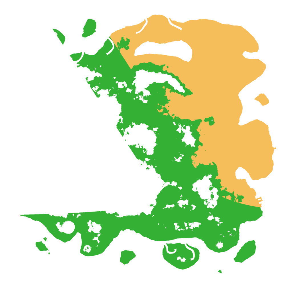 Biome Rust Map: Procedural Map, Size: 4000, Seed: 68396455