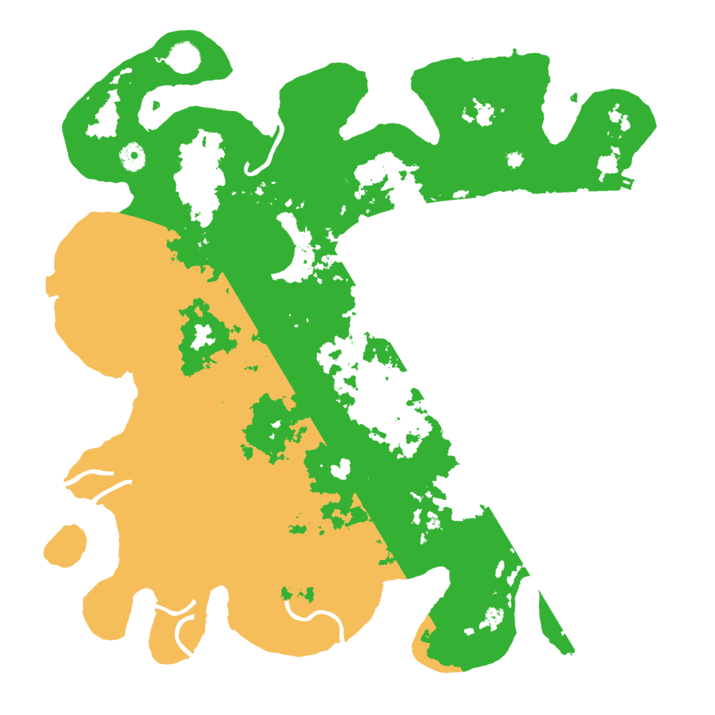 Biome Rust Map: Procedural Map, Size: 4000, Seed: 72242384