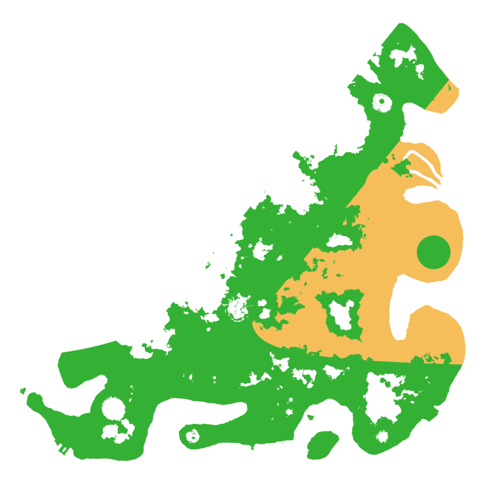 Biome Rust Map: Procedural Map, Size: 3900, Seed: 89257169