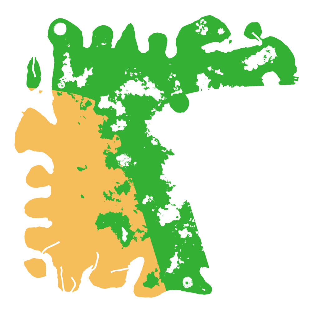 Biome Rust Map: Procedural Map, Size: 4500, Seed: 746694764