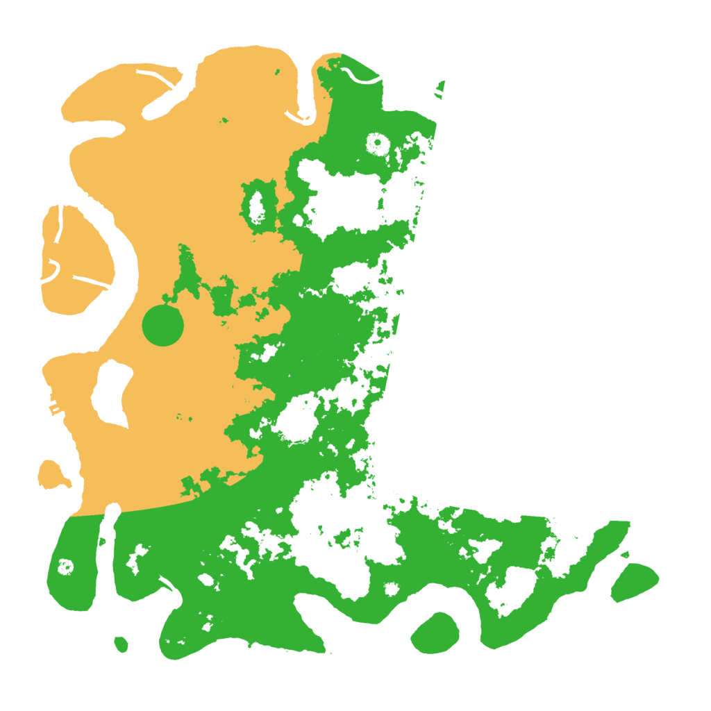 Biome Rust Map: Procedural Map, Size: 4500, Seed: 459724227