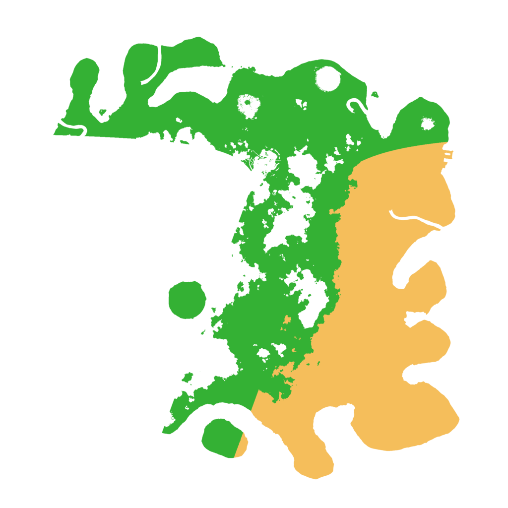 Biome Rust Map: Procedural Map, Size: 3650, Seed: 6812240