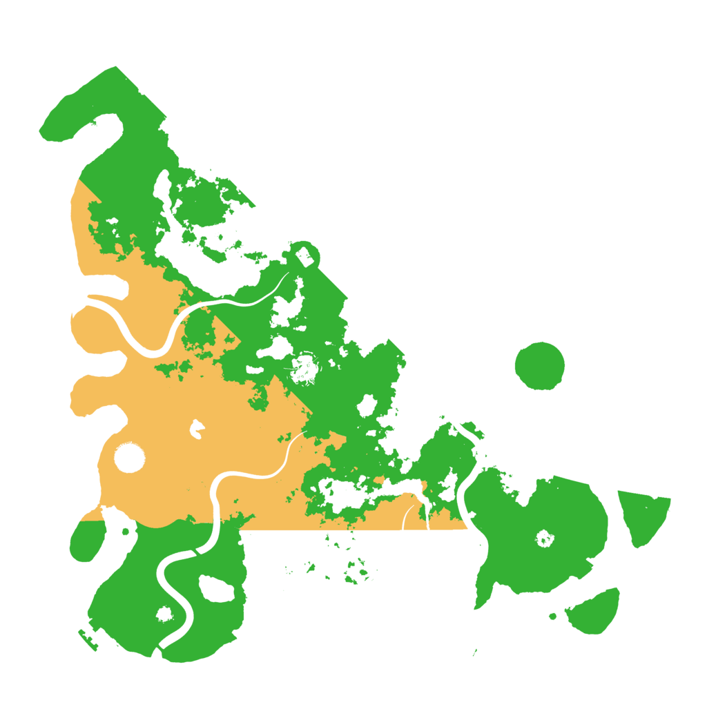 Biome Rust Map: Procedural Map, Size: 4100, Seed: 91232153