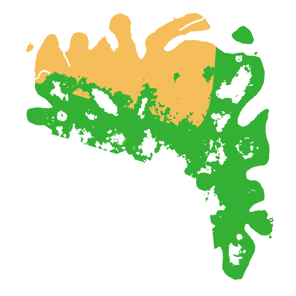 Biome Rust Map: Procedural Map, Size: 4400, Seed: 20309362