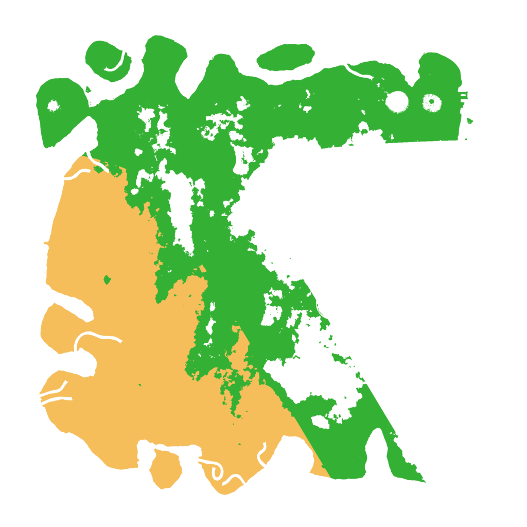 Biome Rust Map: Procedural Map, Size: 4300, Seed: 64162940