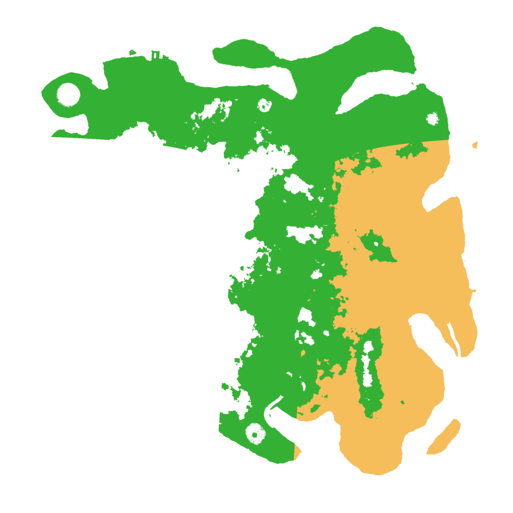 Biome Rust Map: Procedural Map, Size: 3900, Seed: 70691988