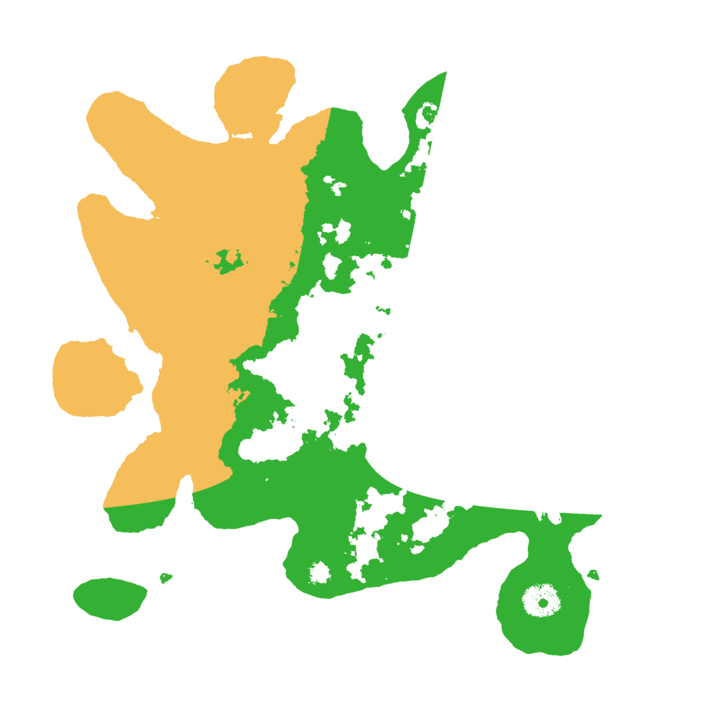 Biome Rust Map: Procedural Map, Size: 3000, Seed: 31193