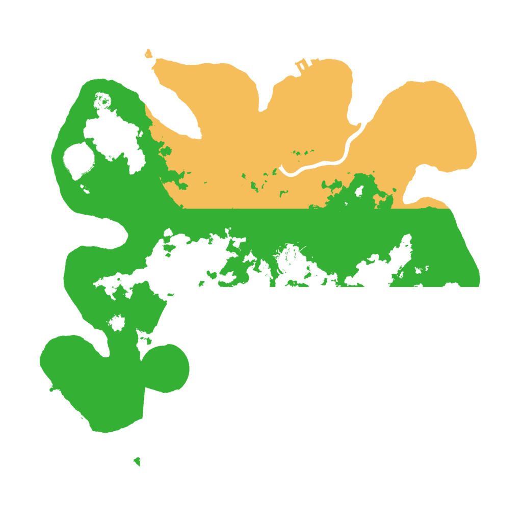 Biome Rust Map: Procedural Map, Size: 3000, Seed: 48747