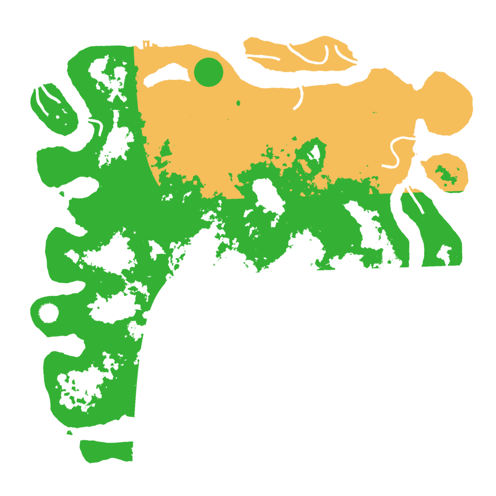 Biome Rust Map: Procedural Map, Size: 4500, Seed: 28088971