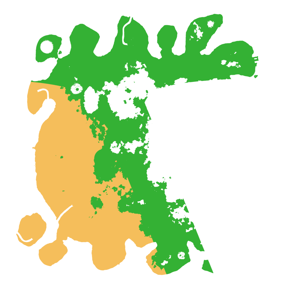 Biome Rust Map: Procedural Map, Size: 4000, Seed: 8233412