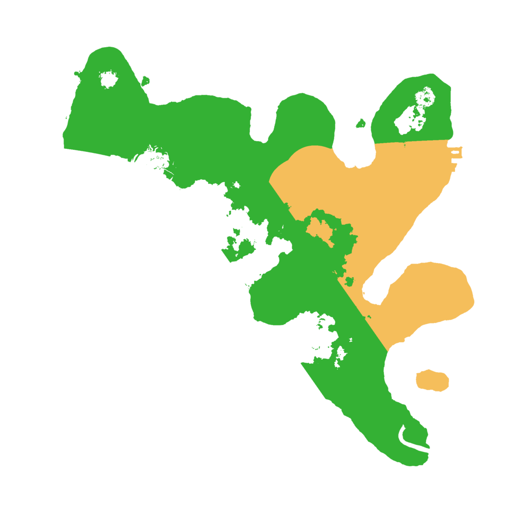 Biome Rust Map: Procedural Map, Size: 2750, Seed: 1489761257