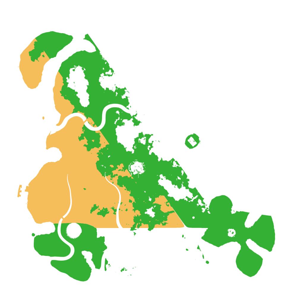 Biome Rust Map: Procedural Map, Size: 3700, Seed: 1730945141