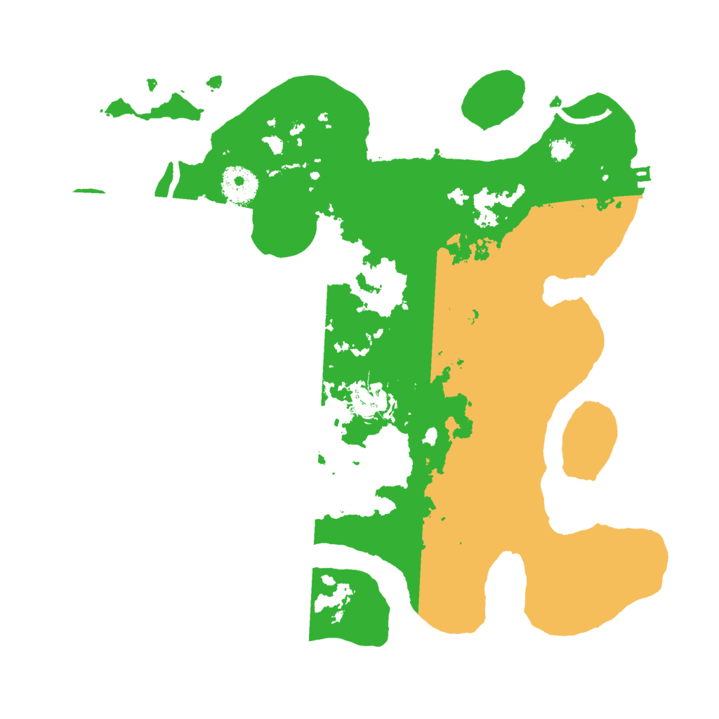 Biome Rust Map: Procedural Map, Size: 3000, Seed: 69143