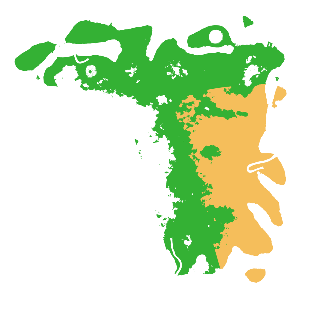 Biome Rust Map: Procedural Map, Size: 4000, Seed: 1687291497