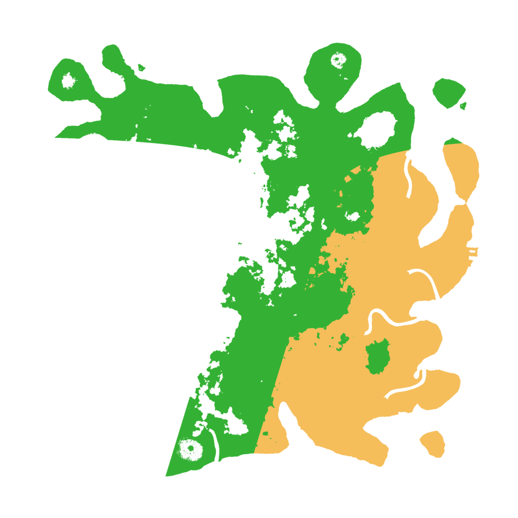 Biome Rust Map: Procedural Map, Size: 3500, Seed: 1534085092