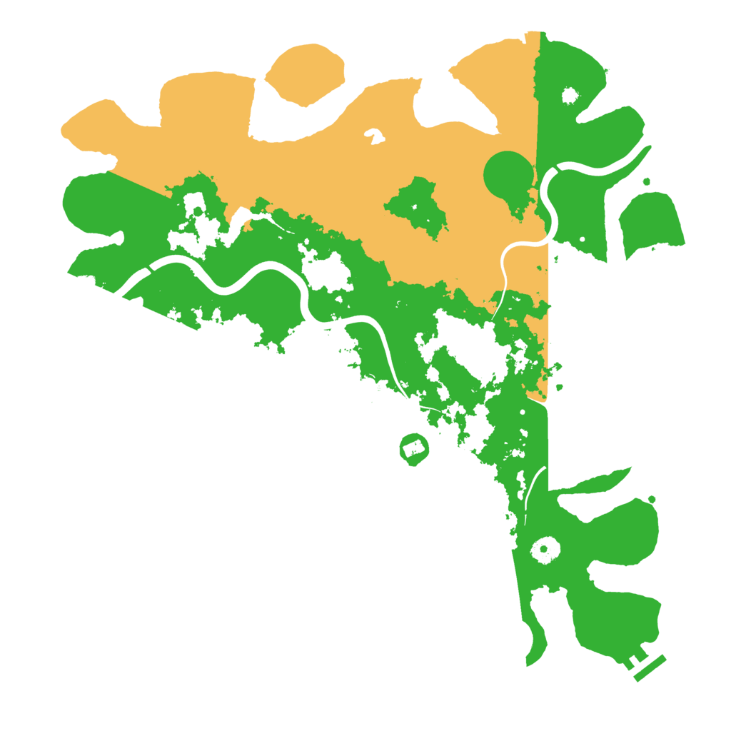 Biome Rust Map: Procedural Map, Size: 4000, Seed: 36828024