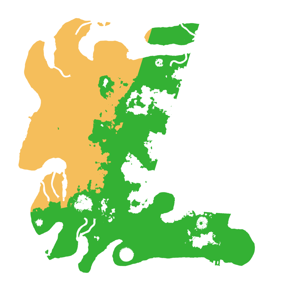 Biome Rust Map: Procedural Map, Size: 3700, Seed: 326700032