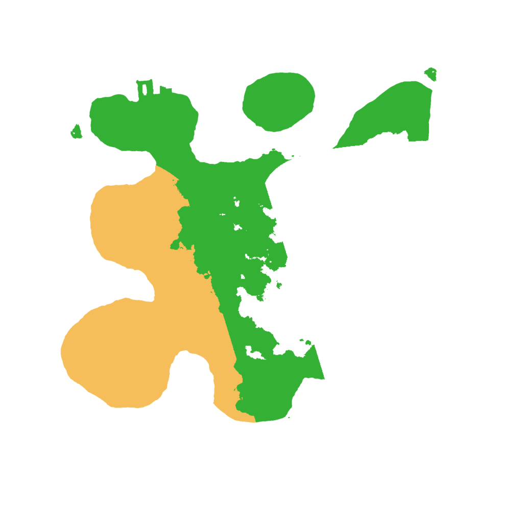 Biome Rust Map: Procedural Map, Size: 2000, Seed: 746694764