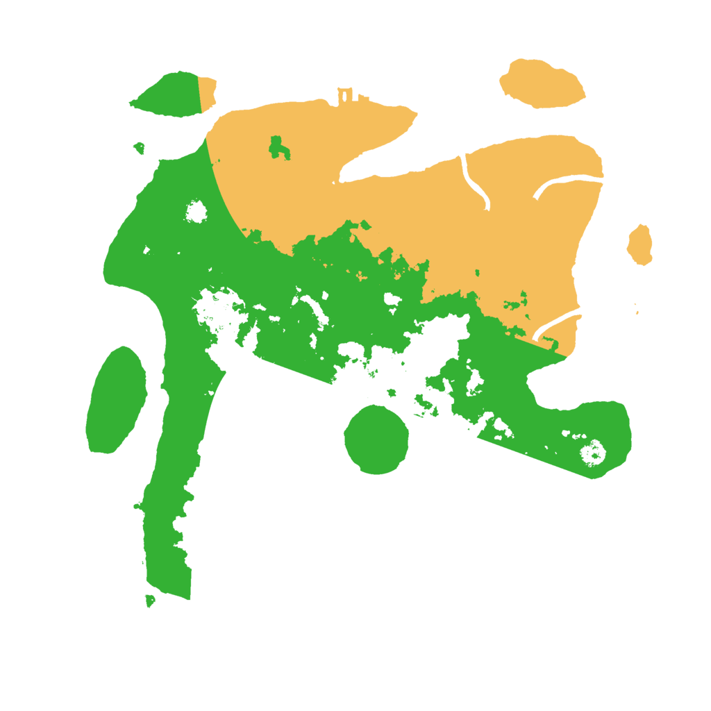 Biome Rust Map: Procedural Map, Size: 3000, Seed: 697354215