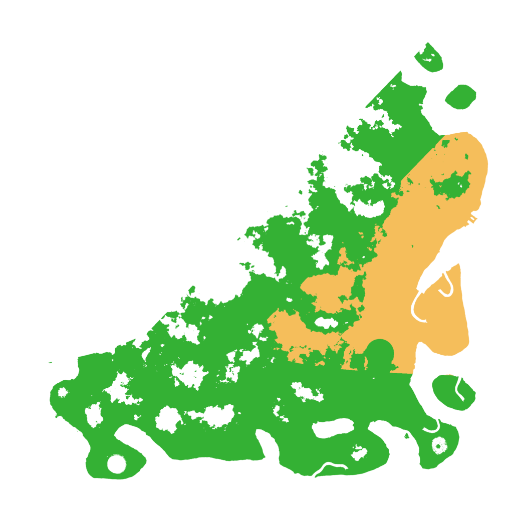 Biome Rust Map: Procedural Map, Size: 4800, Seed: 1538074621