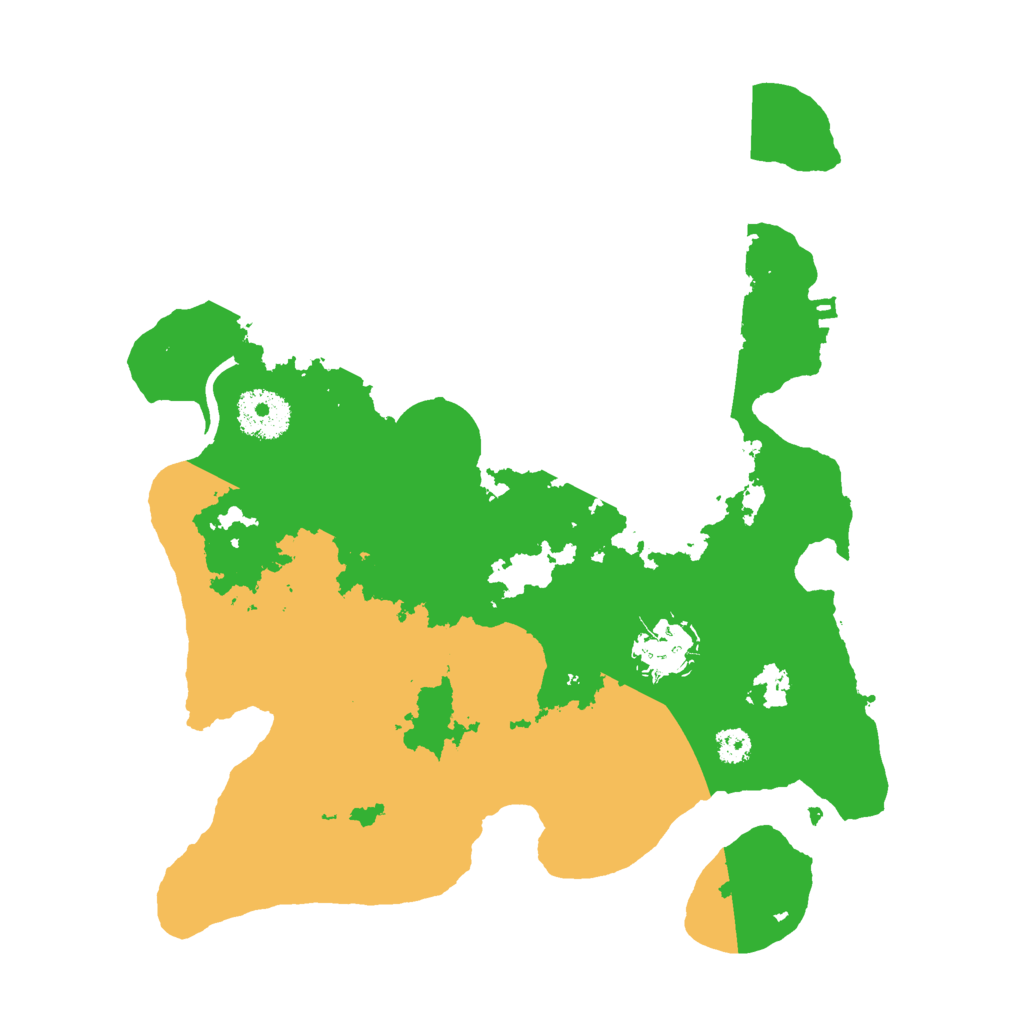Biome Rust Map: Procedural Map, Size: 3000, Seed: 47254