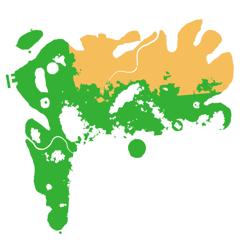 Biome Rust Map: Procedural Map, Size: 3750, Seed: 37822714