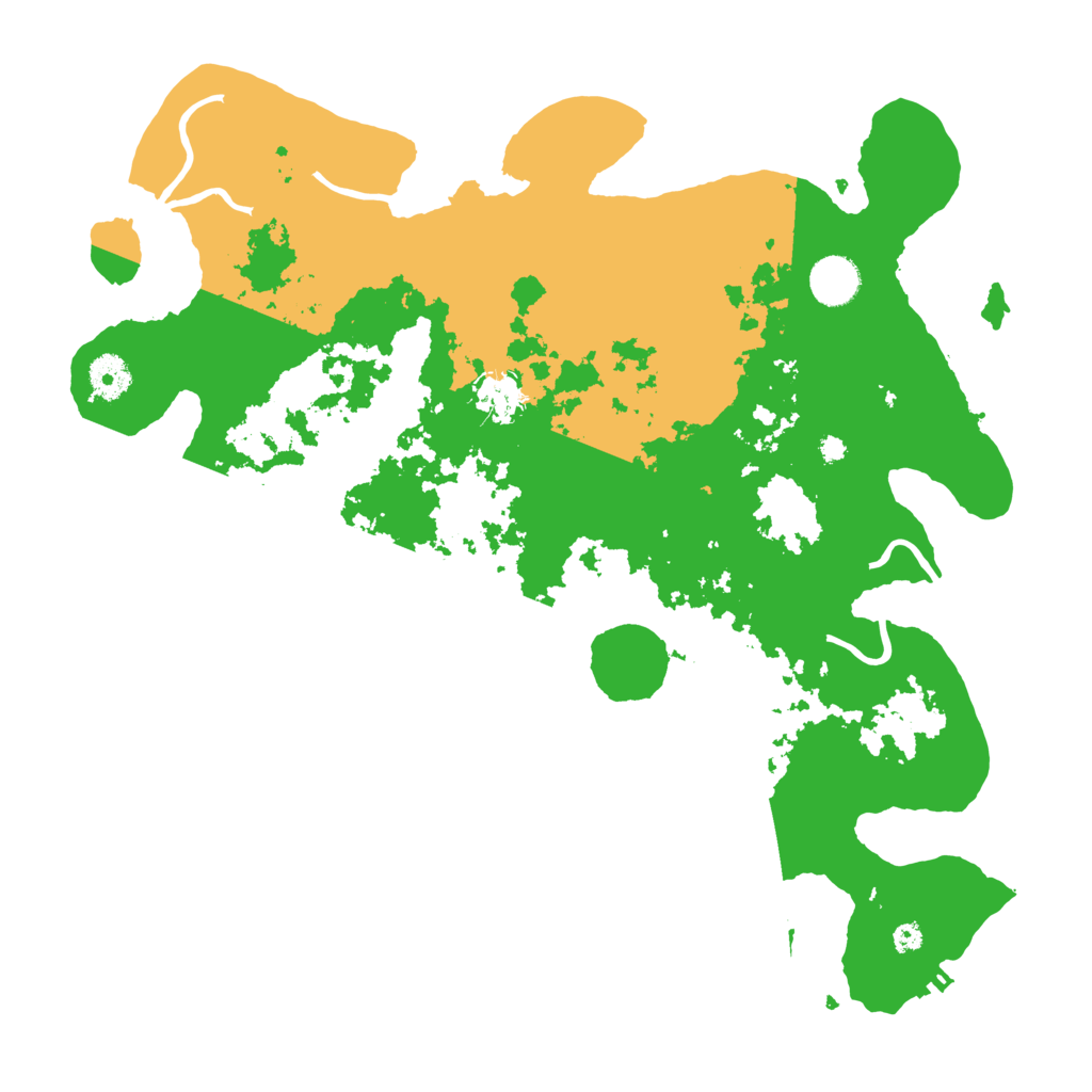 Biome Rust Map: Procedural Map, Size: 3850, Seed: 39658565