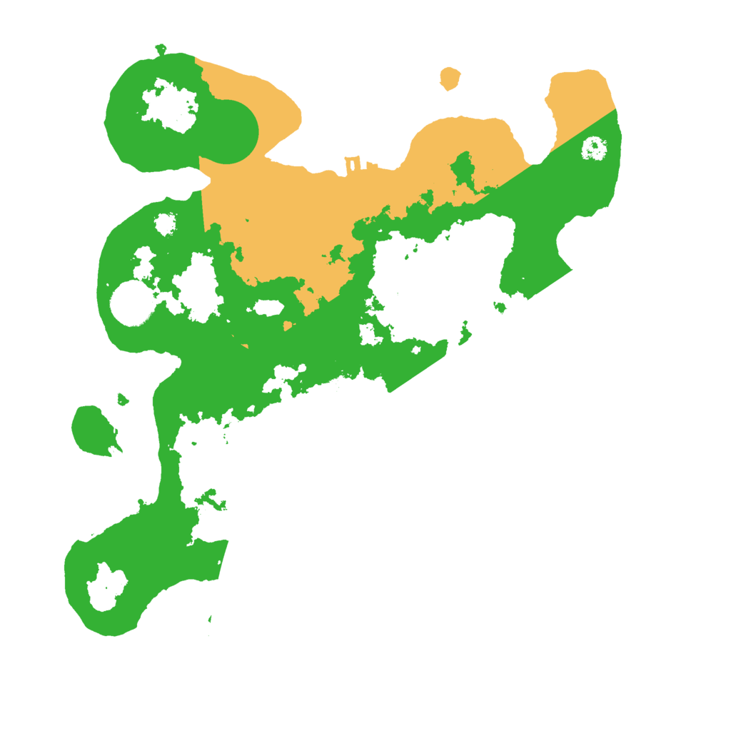 Biome Rust Map: Procedural Map, Size: 3000, Seed: 16641