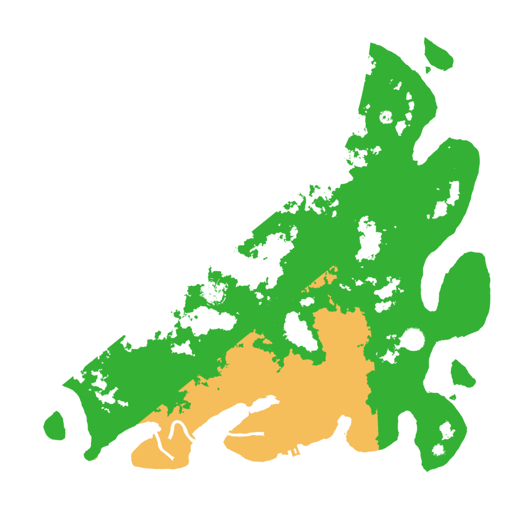 Biome Rust Map: Procedural Map, Size: 4000, Seed: 12207438