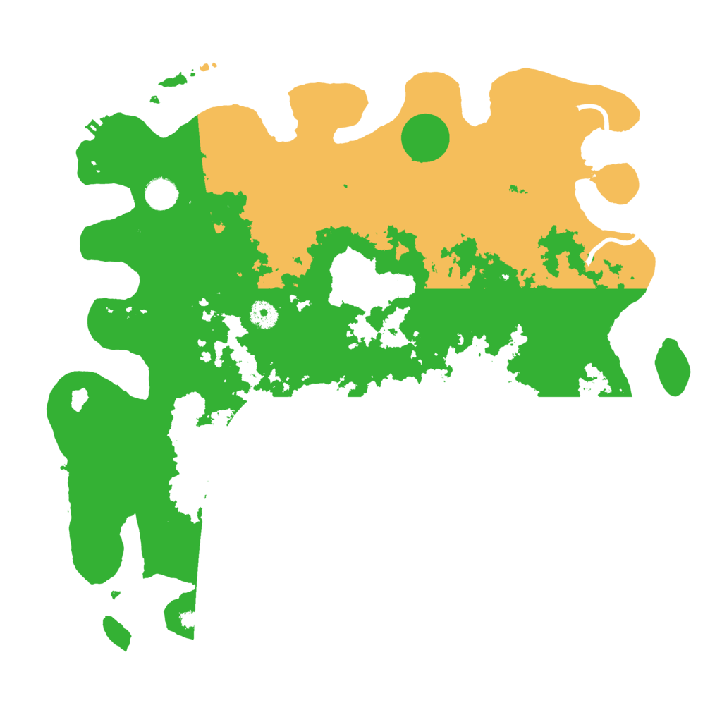 Biome Rust Map: Procedural Map, Size: 3950, Seed: 51655134