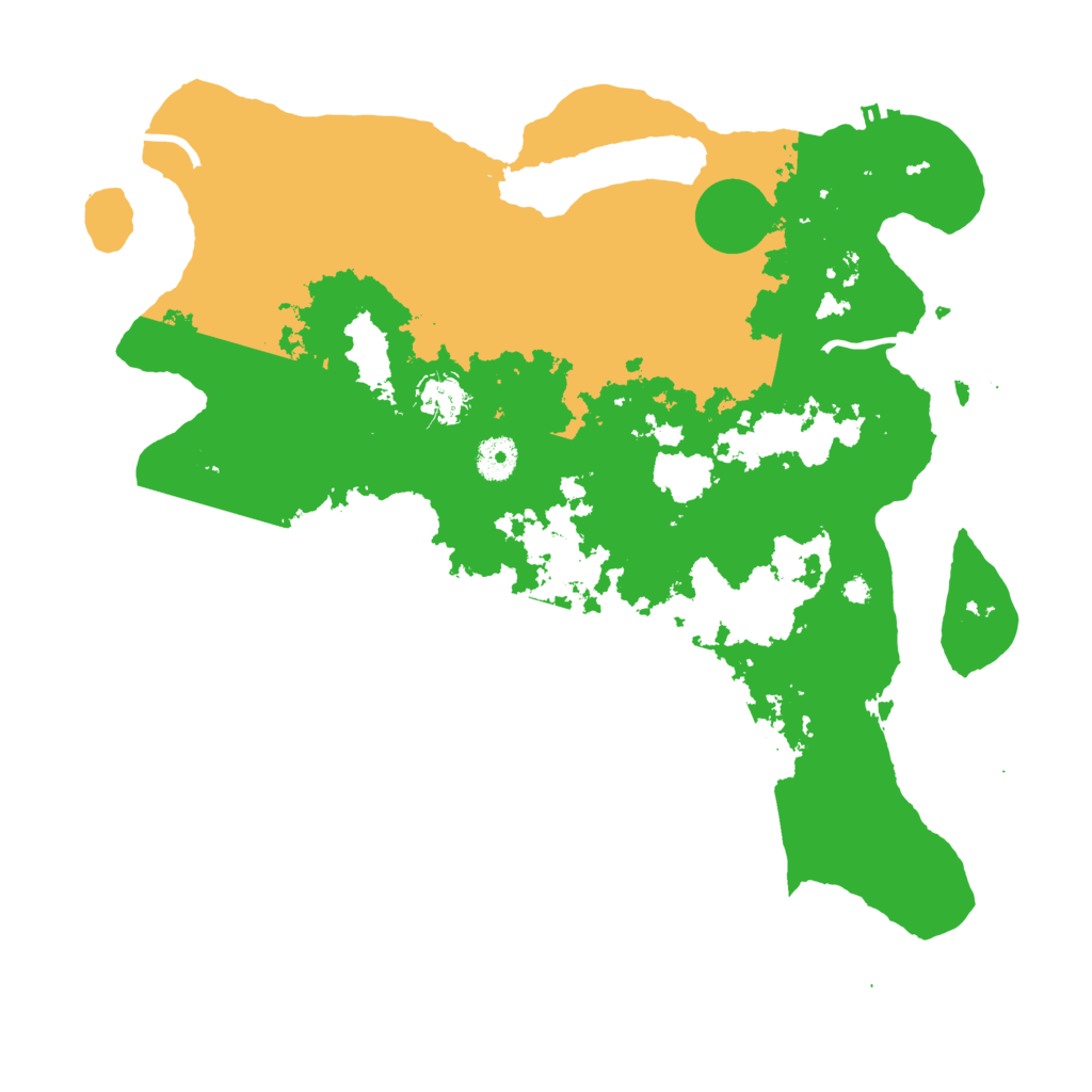 Biome Rust Map: Procedural Map, Size: 3850, Seed: 3384