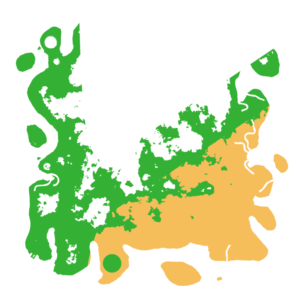 Biome Rust Map: Procedural Map, Size: 4300, Seed: 42990905