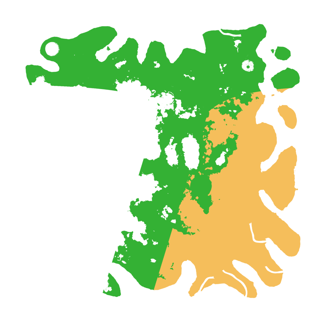 Biome Rust Map: Procedural Map, Size: 4100, Seed: 2091932