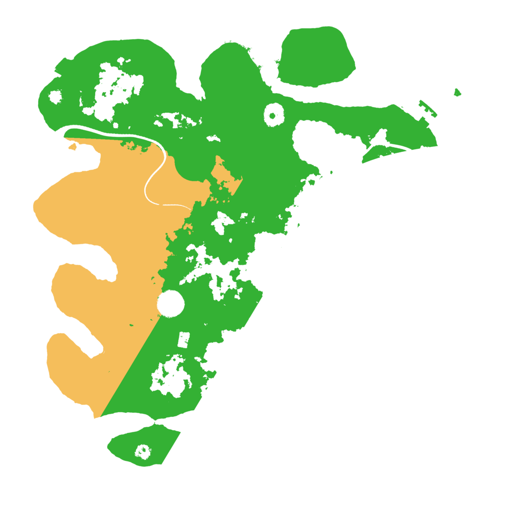 Biome Rust Map: Procedural Map, Size: 3450, Seed: 69429470