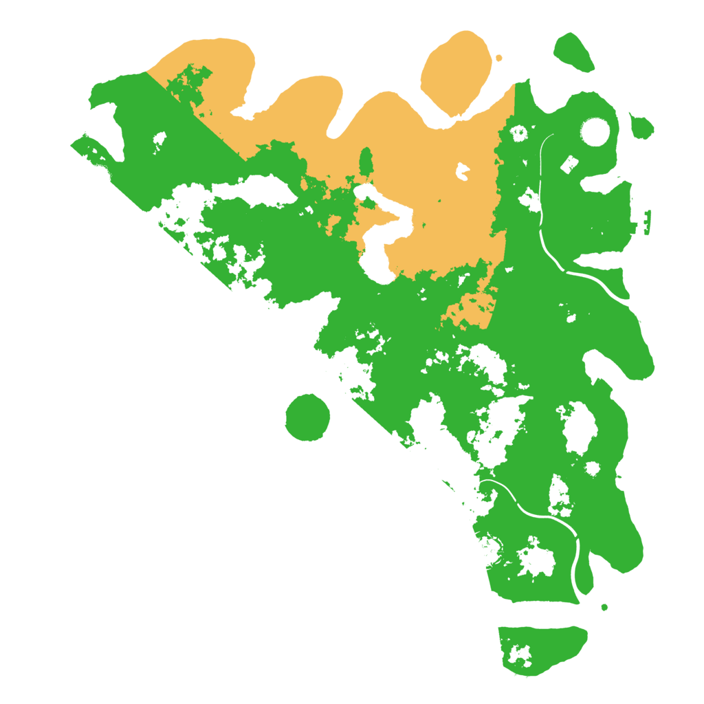 Biome Rust Map: Procedural Map, Size: 4300, Seed: 785333