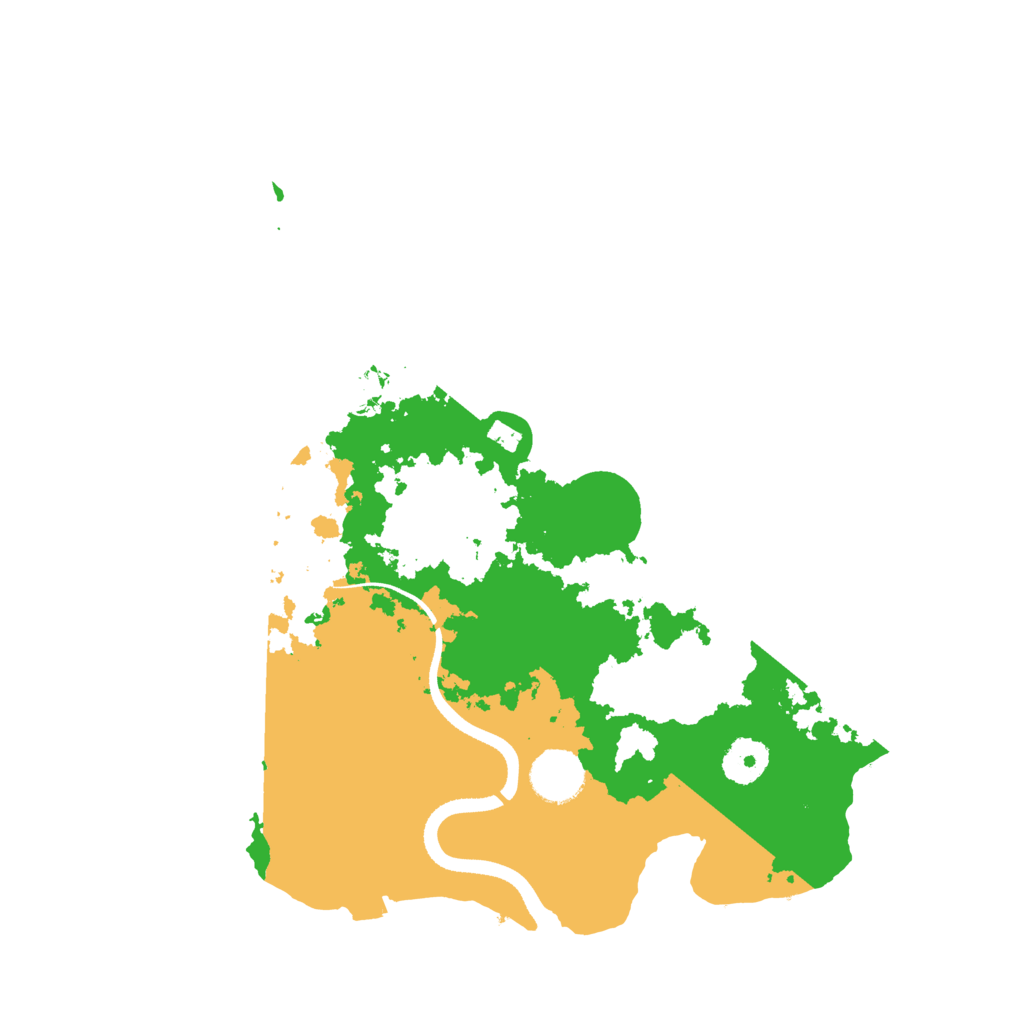 Biome Rust Map: Procedural Map, Size: 3400, Seed: 36348544