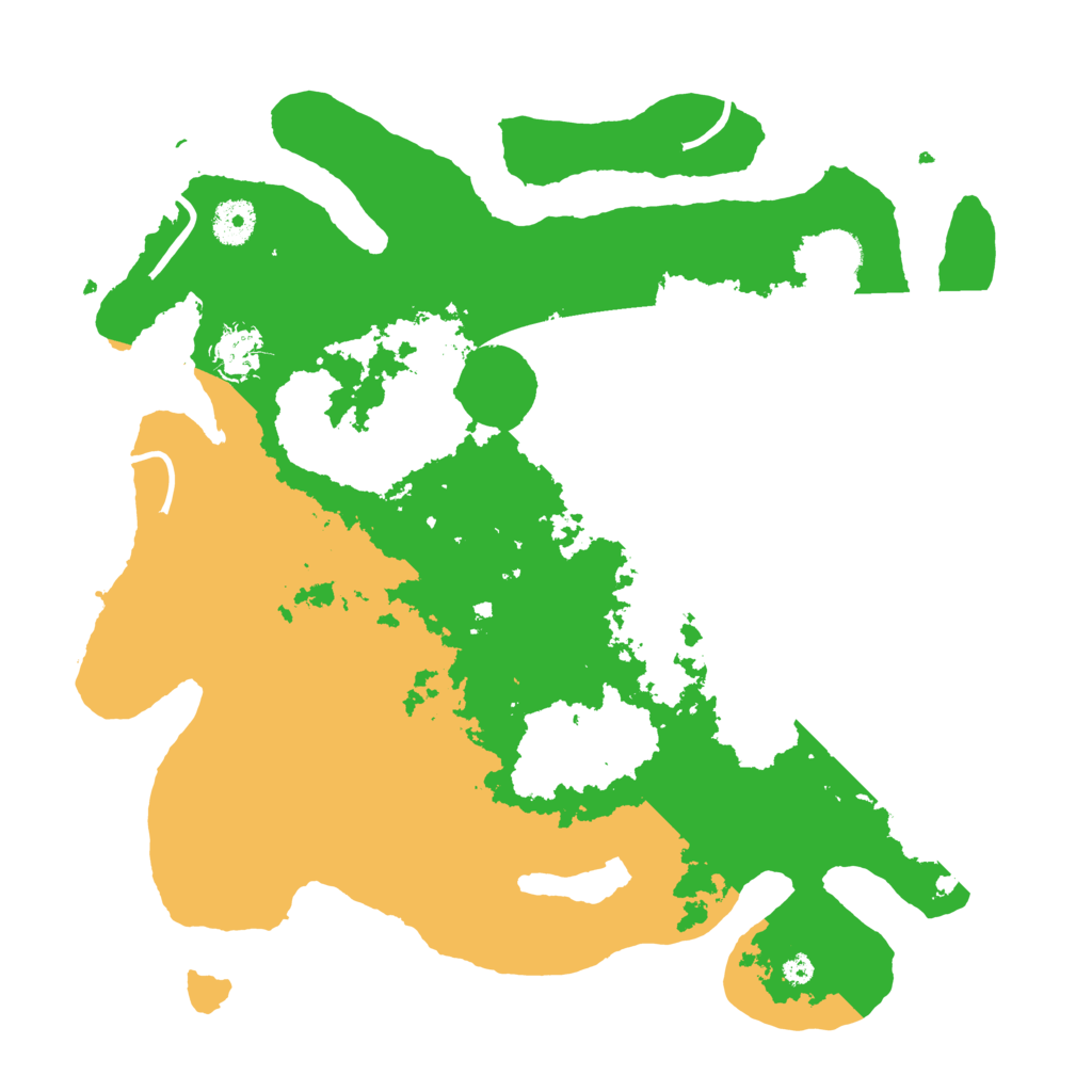 Biome Rust Map: Procedural Map, Size: 3700, Seed: 37934287