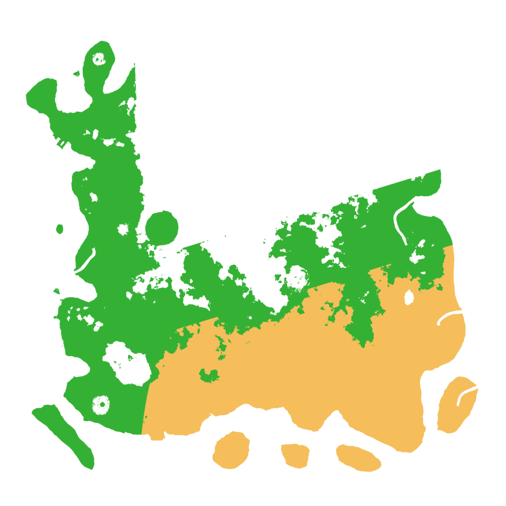 Biome Rust Map: Procedural Map, Size: 4100, Seed: 95753968