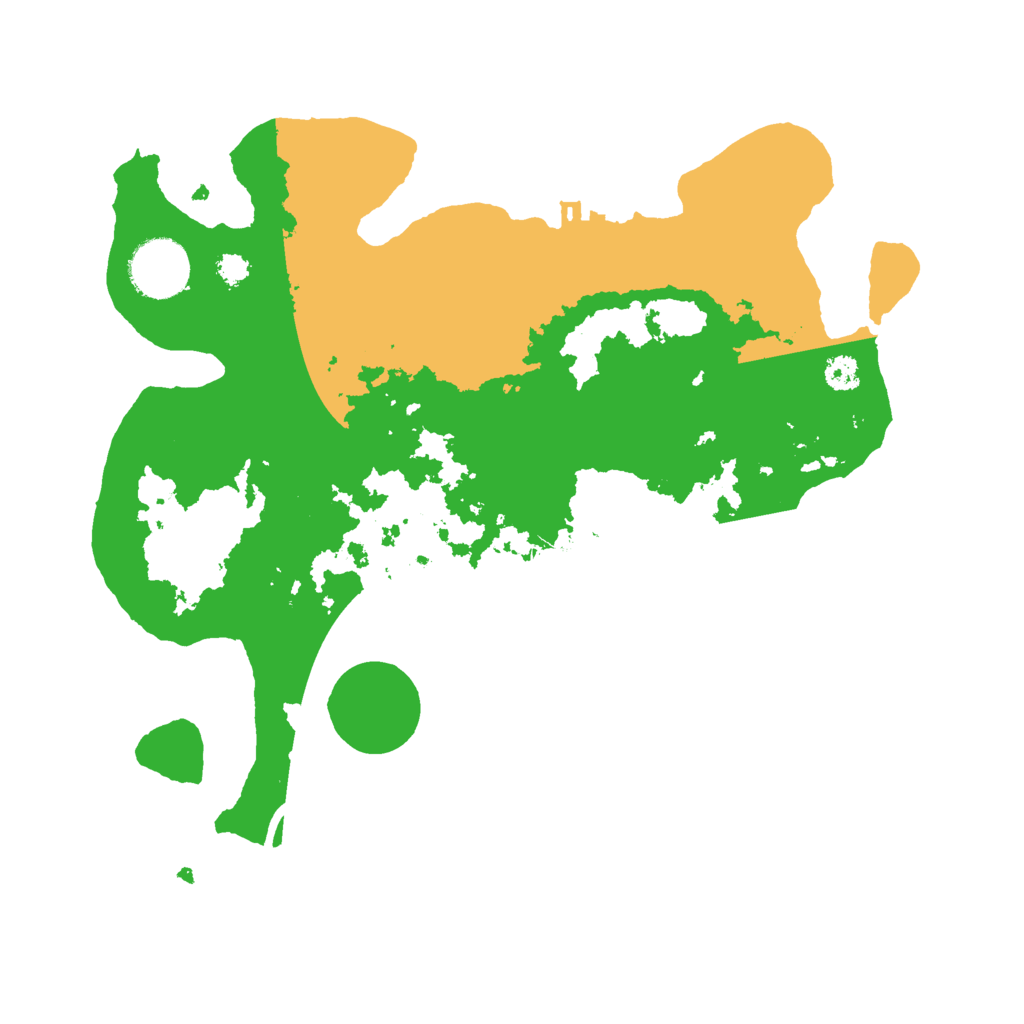 Biome Rust Map: Procedural Map, Size: 3000, Seed: 4219706