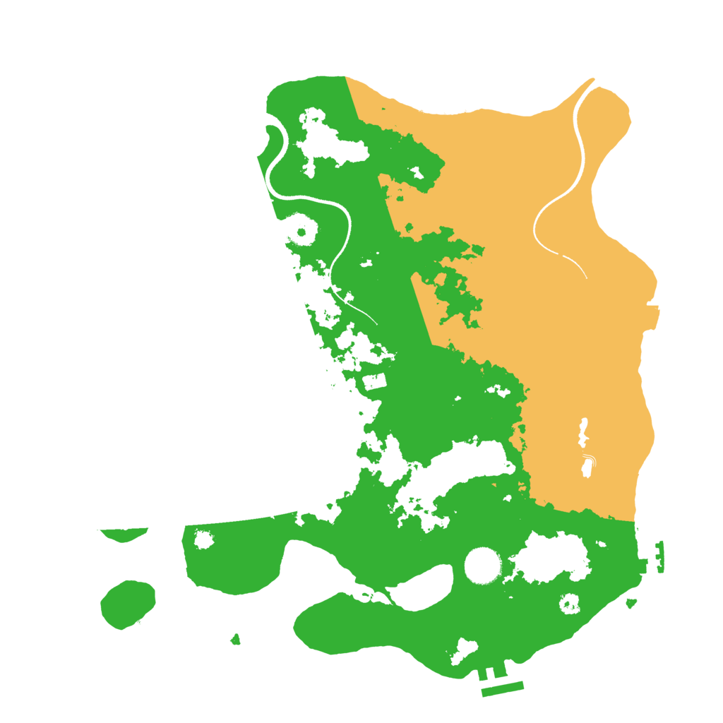 Biome Rust Map: Procedural Map, Size: 3450, Seed: 53484915
