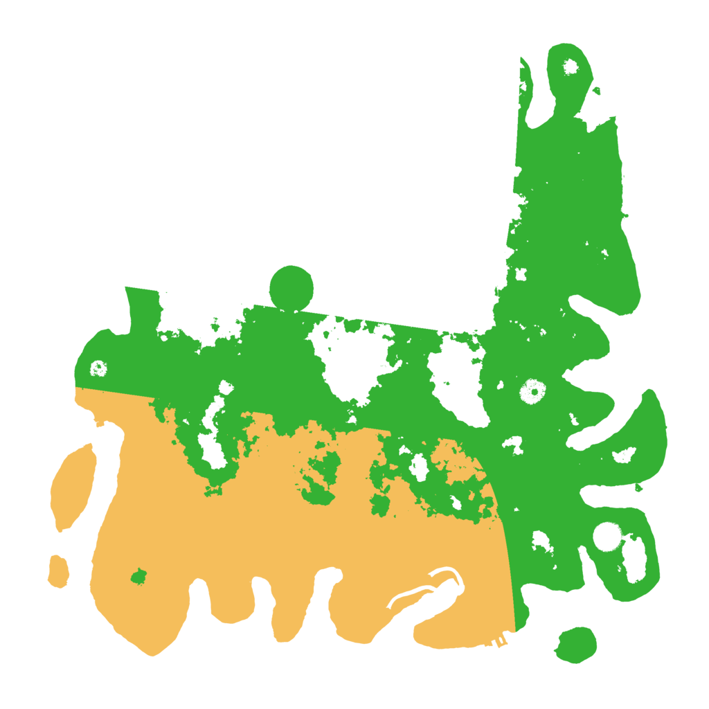 Biome Rust Map: Procedural Map, Size: 4300, Seed: 26900827