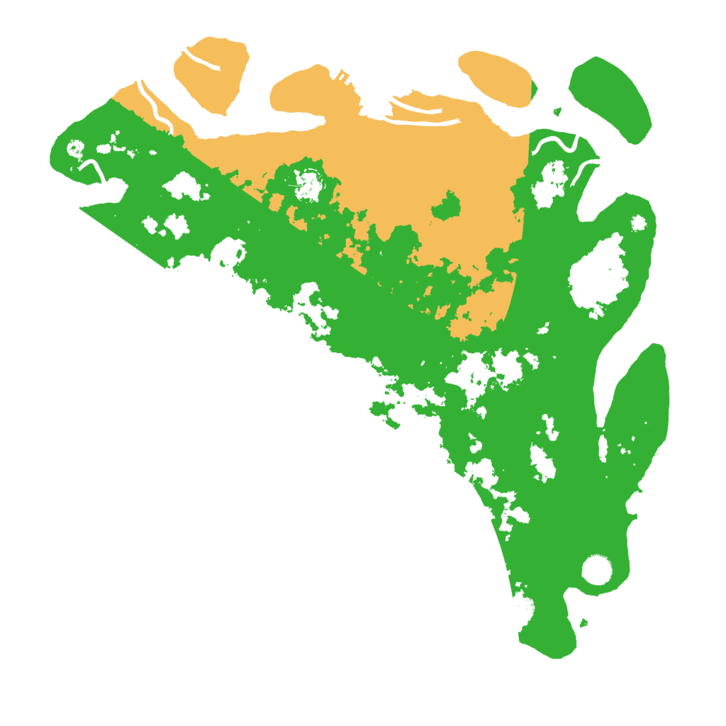 Biome Rust Map: Procedural Map, Size: 4250, Seed: 17972106