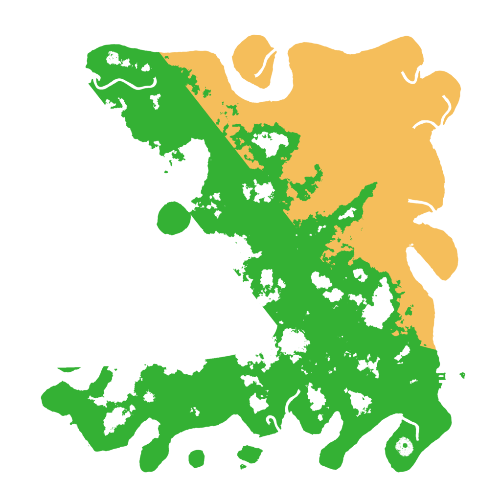 Biome Rust Map: Procedural Map, Size: 4250, Seed: 1217195